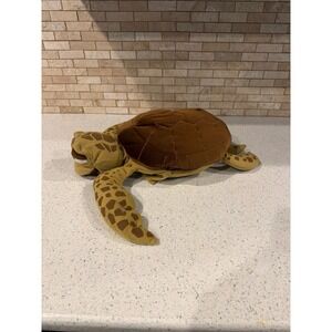 Disney Store Finding Nemo Crush Sea Turtle Plush Hand Puppet Stuffed Animal